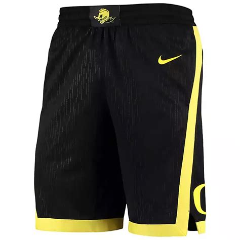 nike oregon ducks yellow replica basketball shorts|Basketball Oregon Ducks Shorts (3) .